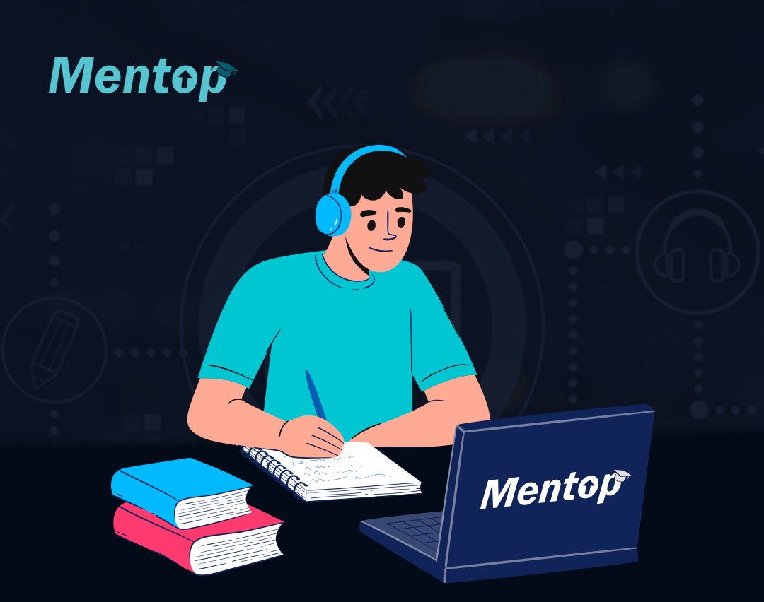 Mentop learning and development platform illustration